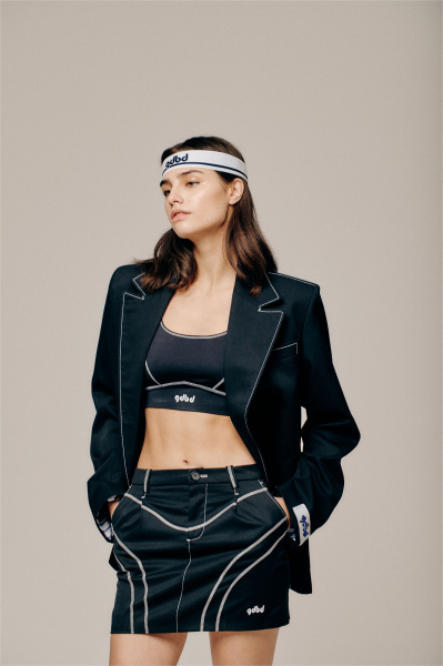 Юбка мини (Размер: XS, Цвет: Черный)