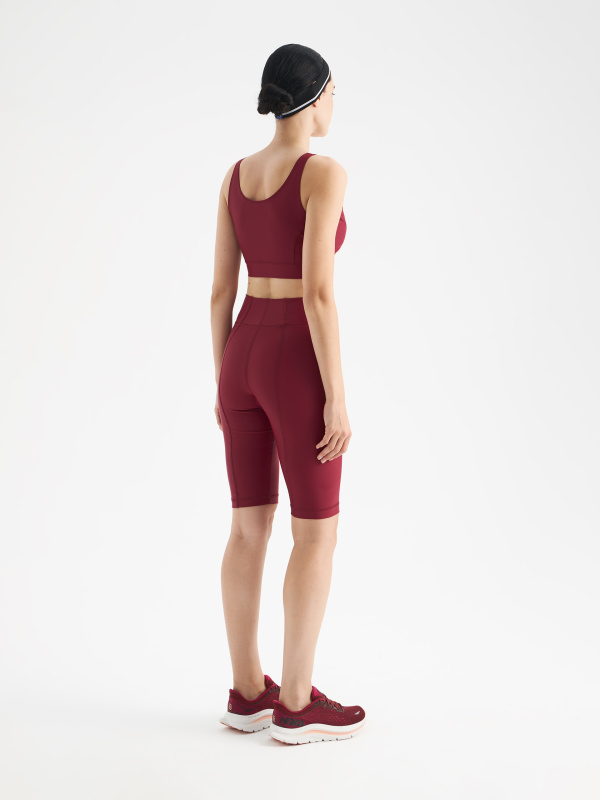 Велосипедки Mini (Размер: L, Цвет: Бордовый)