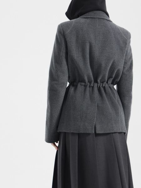 Пальто многослойное