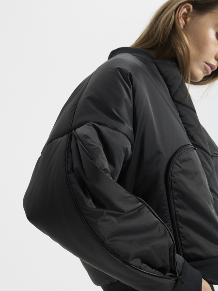 Бомбер утепленный